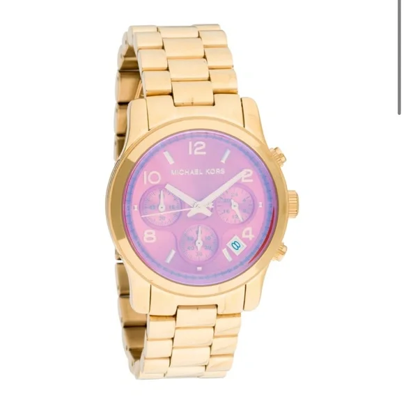 Michael Kors Accessories Red Michael Kors Runway Flash Lens